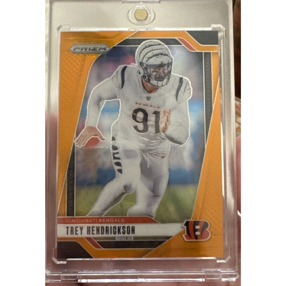Trey Hendrickson 2024 Panini Prizm Orange /249 #59 Bengals12